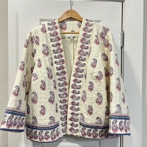 J Jill Quilted Villa Jacket XL